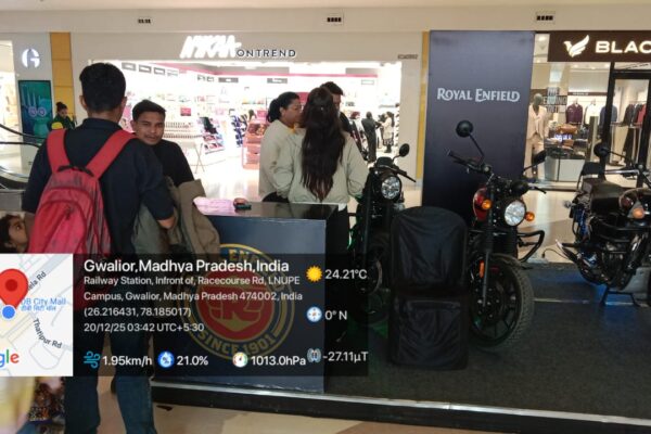 ROYAL ENFIELD BIKE MALL DISPLAY ACTIVITY 5